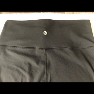 Black Lululemon pants